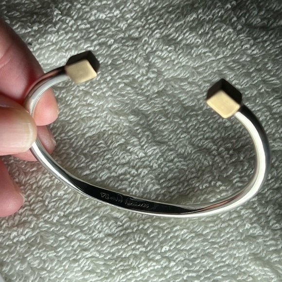 Vintage Taxco Sterling Silver bracelet cuff - Picture 6 of 11